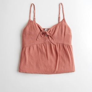 Pink tank top from Hollister